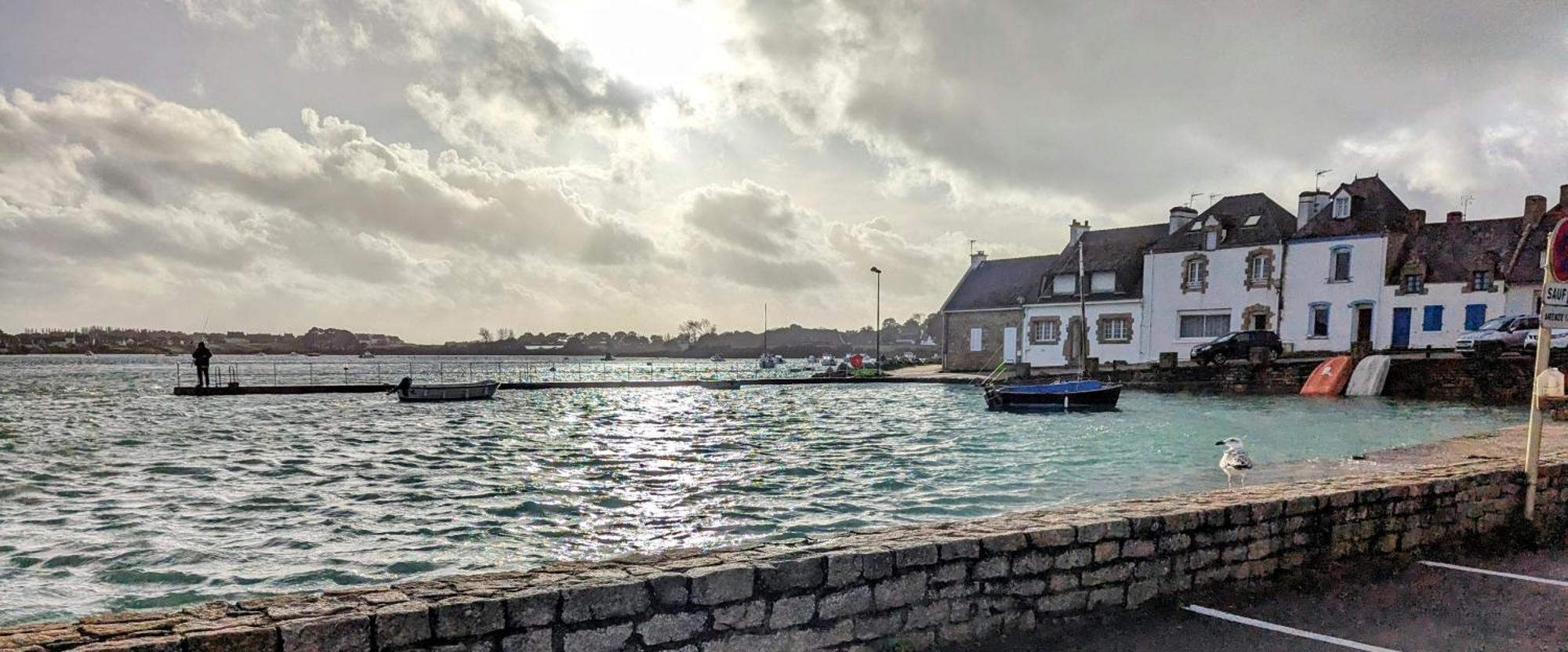 Vieux Passage, Maison Avec Cour Privee A 150 M Du Port Et De La Plage Plouhinec  Екстериор снимка