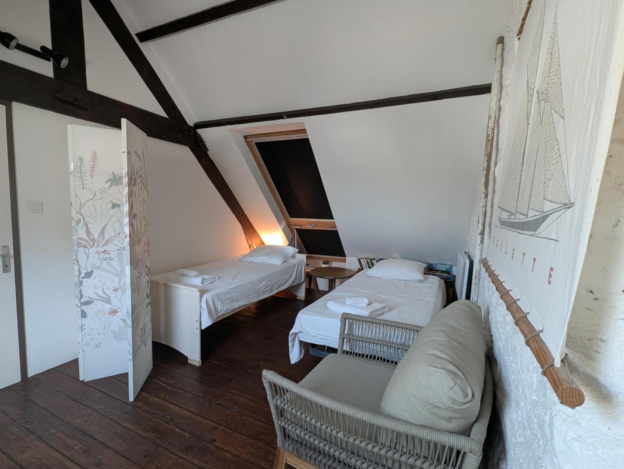Vieux Passage, Maison Avec Cour Privee A 150 M Du Port Et De La Plage Plouhinec  Екстериор снимка